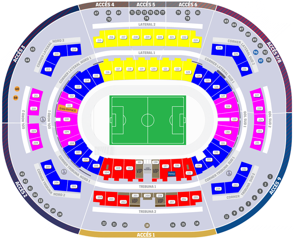 Seating Map