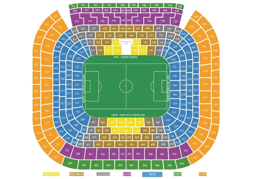 Seating Map