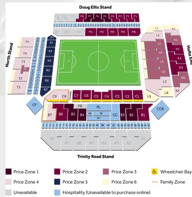 Seating Map